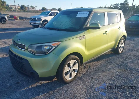 2014 Kia Soul from USA, damaged, VIN KNDJN2A2XE7721183